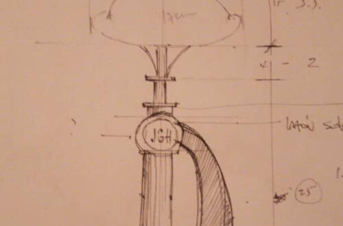 Boceto para la elaboración de render.